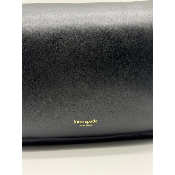 KATE SPADE NY Dakota puffy leather small shoulder crossbody + Dust bag - BLACK - Picture 7 of 13